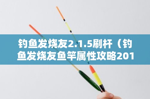 钓鱼发烧友2.1.5刷杆（钓鱼发烧友鱼竿属性攻略2019）7