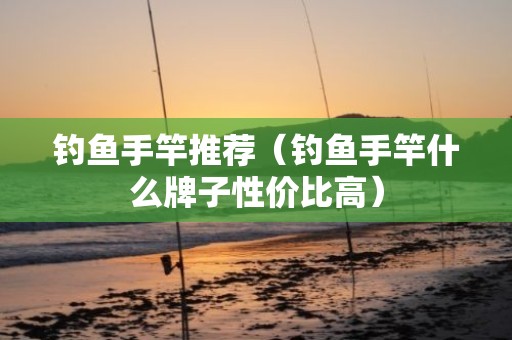钓鱼手竿推荐（钓鱼手竿什么牌子性价比高）
