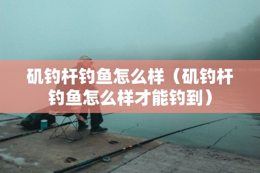 矶钓杆钓鱼怎么样（矶钓杆钓鱼怎么样才能钓到）