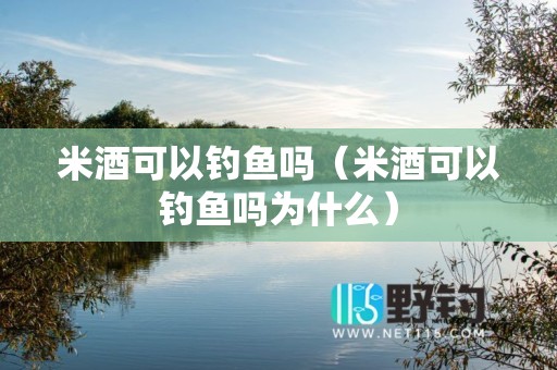 米酒可以钓鱼吗（米酒可以钓鱼吗为什么）