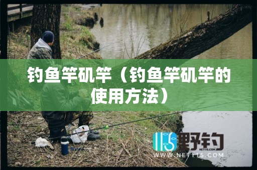 钓鱼竿矶竿（钓鱼竿矶竿的使用方法）
