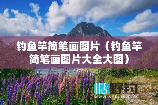 钓鱼竿简笔画图片（钓鱼竿简笔画图片大全大图）