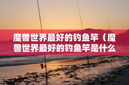 魔兽世界最好的钓鱼竿（魔兽世界最好的钓鱼竿是什么）