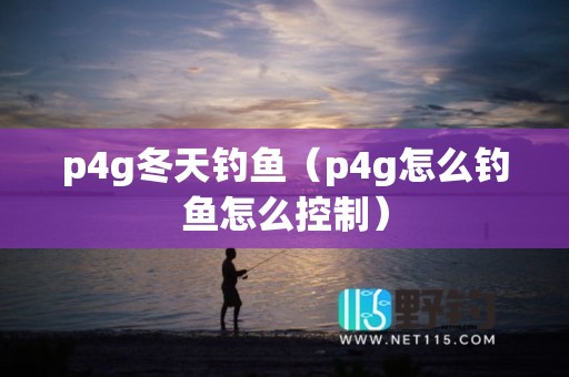p4g冬天钓鱼（p4g怎么钓鱼怎么控制）