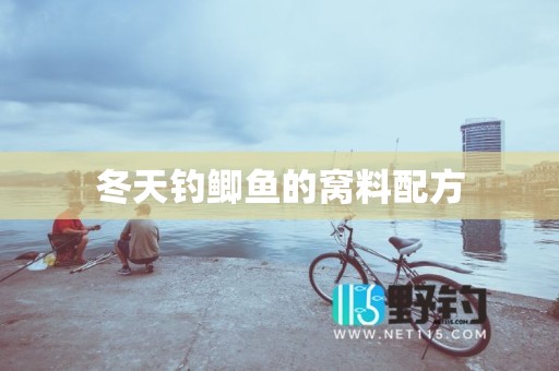 冬天钓鲫鱼的窝料配方
