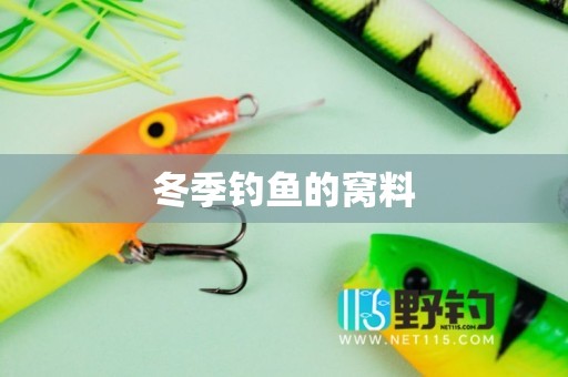 冬季钓鱼的窝料