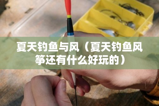 夏天钓鱼与风（夏天钓鱼风筝还有什么好玩的）