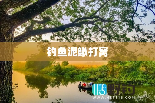 钓鱼泥鳅打窝