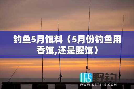 钓鱼5月饵料（5月份钓鱼用香饵,还是腥饵）
