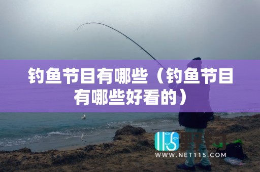 钓鱼节目有哪些（钓鱼节目有哪些好看的）