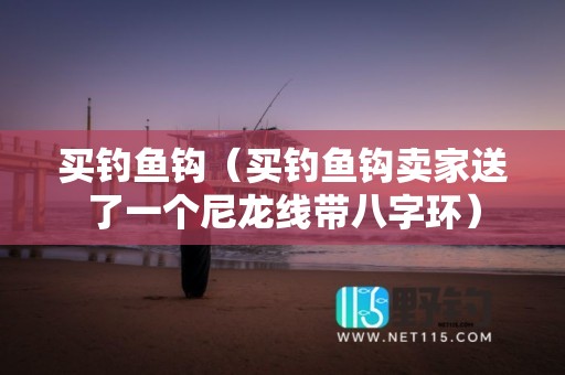 买钓鱼钩（买钓鱼钩卖家送了一个尼龙线带八字环）