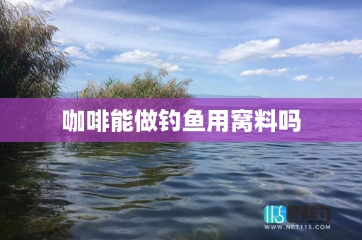 咖啡能做钓鱼用窝料吗