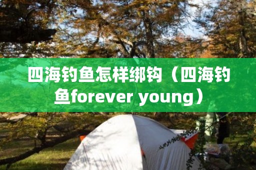 四海钓鱼怎样绑钩（四海钓鱼forever young）