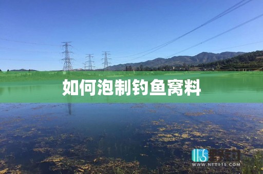 如何泡制钓鱼窝料