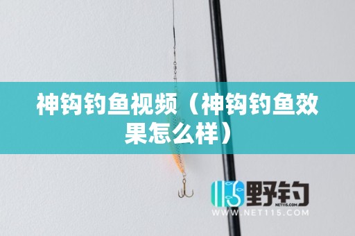 神钩钓鱼视频（神钩钓鱼效果怎么样）