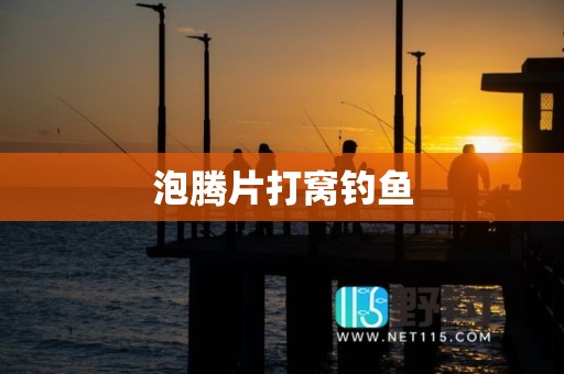 泡腾片打窝钓鱼