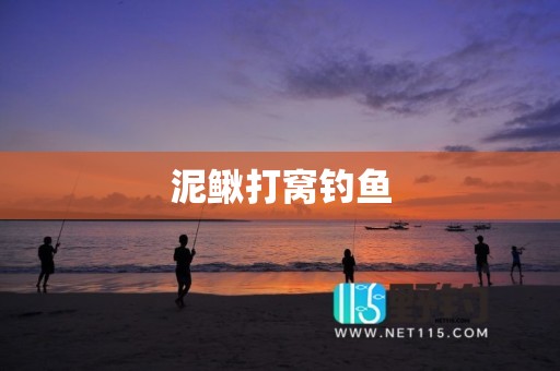 泥鳅打窝钓鱼