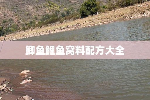 鲫鱼鲤鱼窝料配方大全
