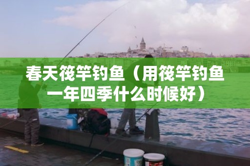 春天筏竿钓鱼（用筏竿钓鱼一年四季什么时候好）