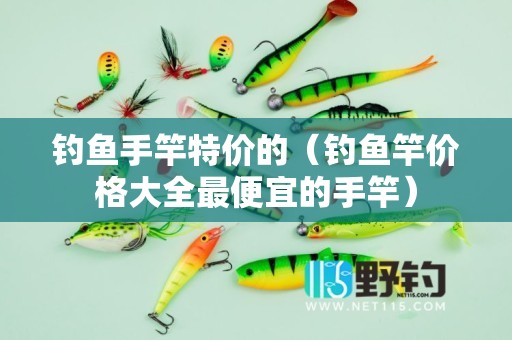 钓鱼手竿特价的（钓鱼竿价格大全最便宜的手竿）