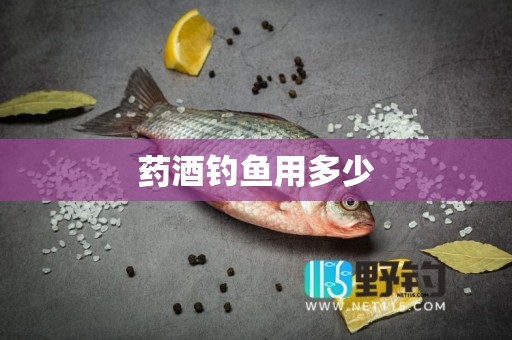 药酒钓鱼用多少
