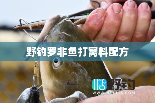 野钓罗非鱼打窝料配方