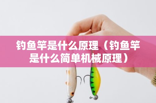 钓鱼竿是什么原理（钓鱼竿是什么简单机械原理）