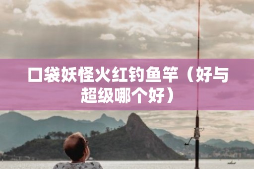 口袋妖怪火红钓鱼竿（好与超级哪个好）