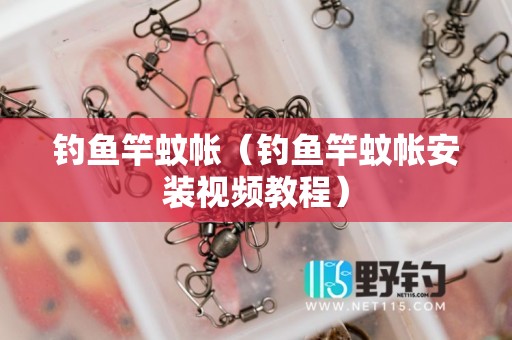 钓鱼竿蚊帐（钓鱼竿蚊帐安装视频教程）