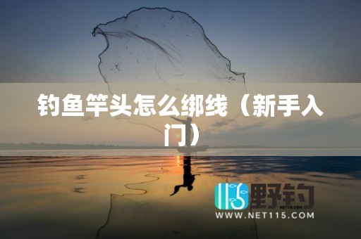 钓鱼竿头怎么绑线（新手入门）