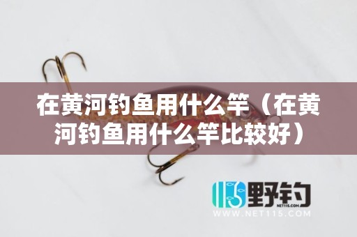 在黄河钓鱼用什么竿（在黄河钓鱼用什么竿比较好）