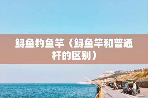 鲟鱼钓鱼竿（鲟鱼竿和普通杆的区别）