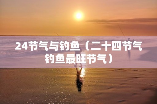 24节气与钓鱼（二十四节气钓鱼最旺节气）