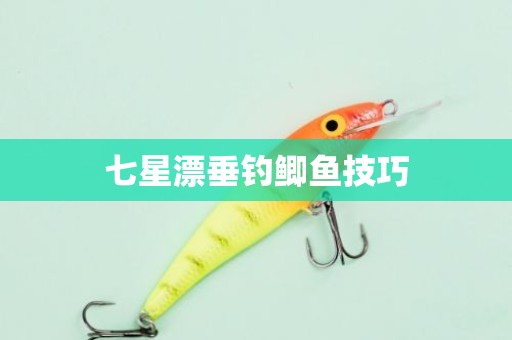 七星漂垂钓鲫鱼技巧