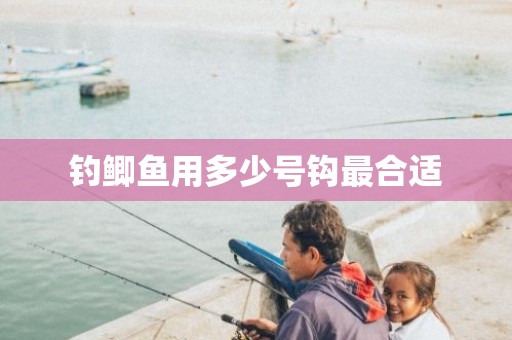 钓鲫鱼用多少号钩最合适