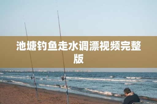 池塘钓鱼走水调漂视频完整版