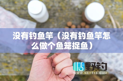 没有钓鱼竿（没有钓鱼竿怎么做个鱼笼捉鱼）