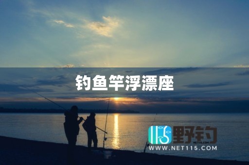 钓鱼竿浮漂座