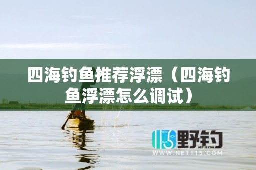 四海钓鱼推荐浮漂（四海钓鱼浮漂怎么调试）