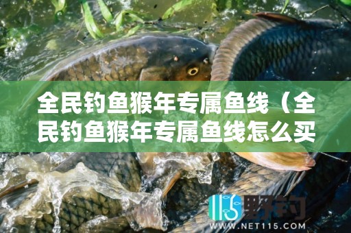 全民钓鱼猴年专属鱼线（全民钓鱼猴年专属鱼线怎么买）