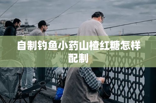 自制钓鱼小药山楂红糖怎样配制