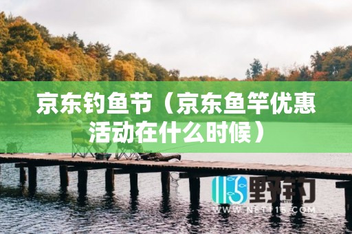 京东钓鱼节（京东鱼竿优惠活动在什么时候）