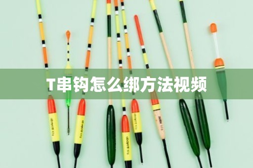 T串钩怎么绑方法视频
