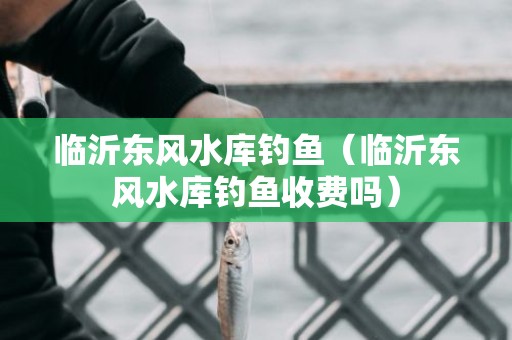 临沂东风水库钓鱼（临沂东风水库钓鱼收费吗）