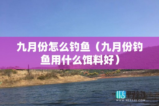 九月份怎么钓鱼（九月份钓鱼用什么饵料好）