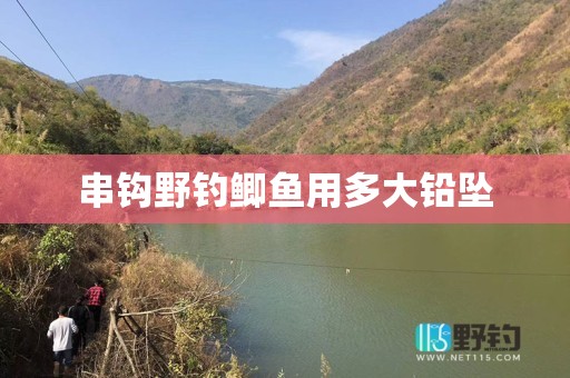 串钩野钓鲫鱼用多大铅坠