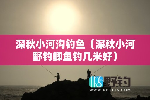 深秋小河沟钓鱼（深秋小河野钓鲫鱼钓几米好）