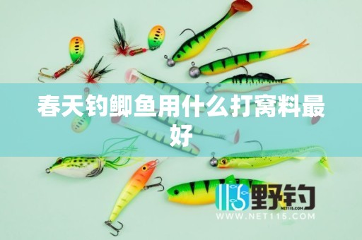 春天钓鲫鱼用什么打窝料最好
