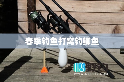 春季钓鱼打窝钓鲫鱼