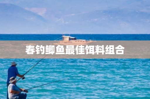 春钓鲫鱼最佳饵料组合